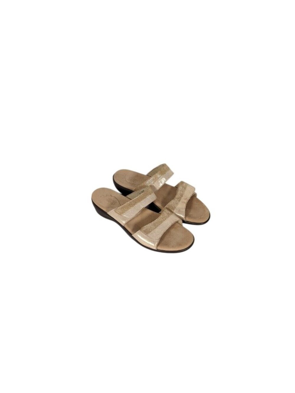 SAS Nudu Womens Comfort Sandals Gold Walking Travel Boho Resort 12